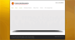 Desktop Screenshot of maruwihutamaperkasa.com