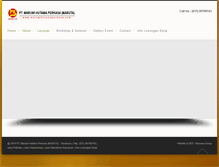 Tablet Screenshot of maruwihutamaperkasa.com